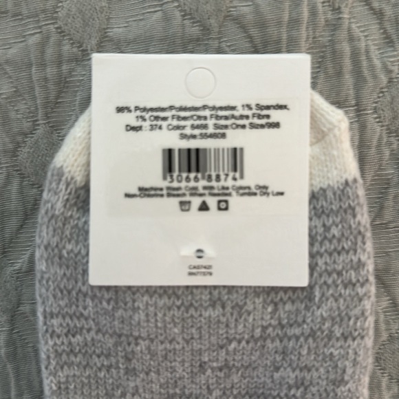 🆕 LOFT “how cute are these” Crew Socks. One Size. NWT. - Picture 6 of 7